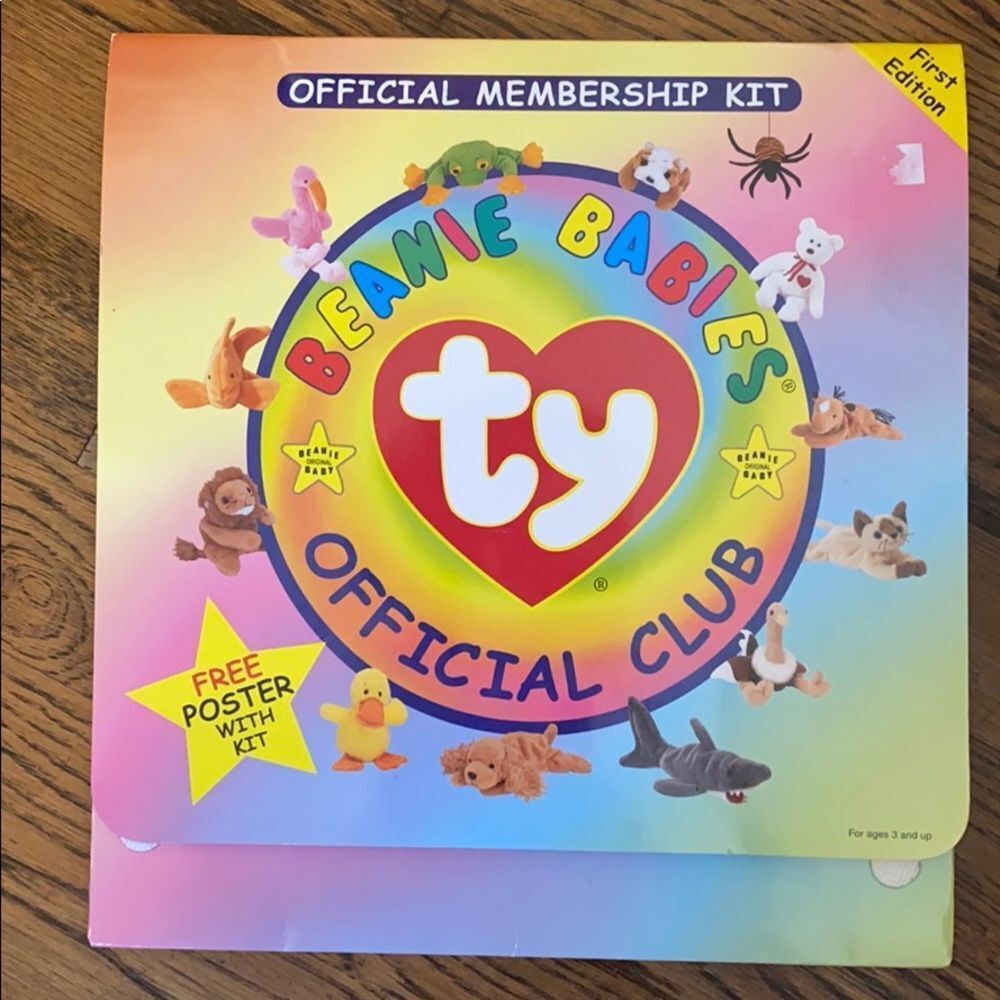 Vintage Beanie Babies Official Club Membership Kit